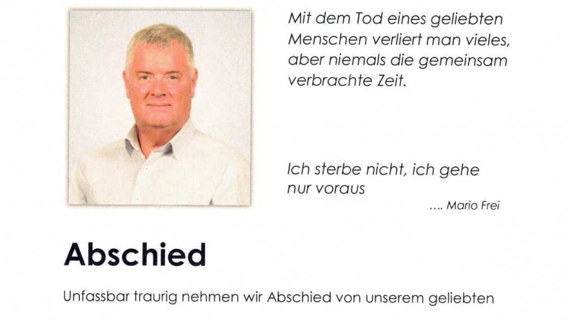 Abschied Mario Frei